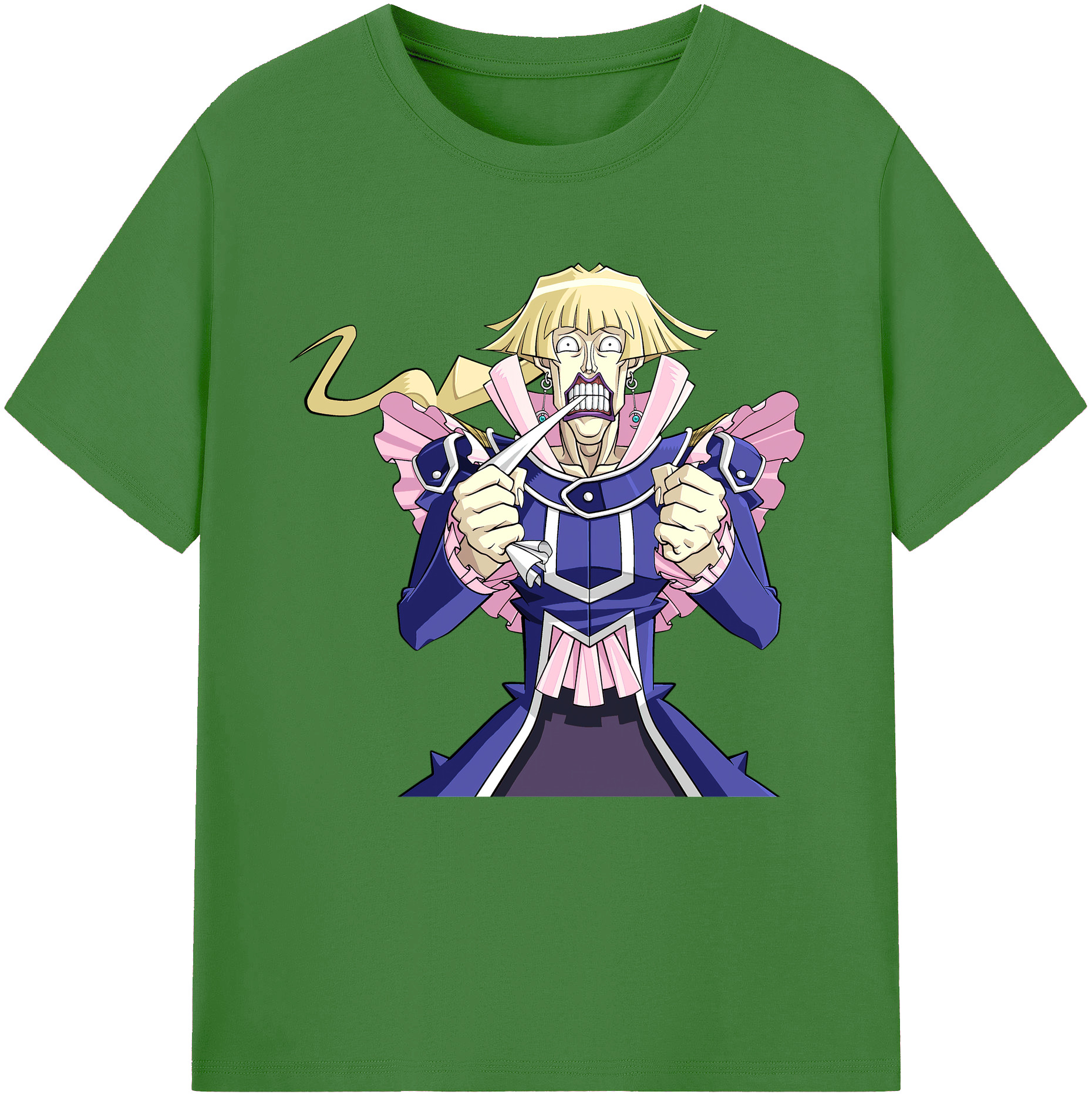 （画像用） 遊☆戯☆王 Yu-Gi-Oh! レディースカジュアルプリントTシャツ（綿100％）